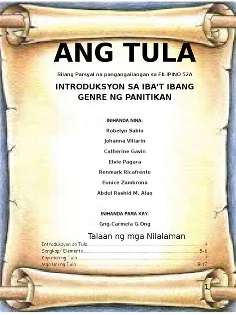 Mga Tula Collection .